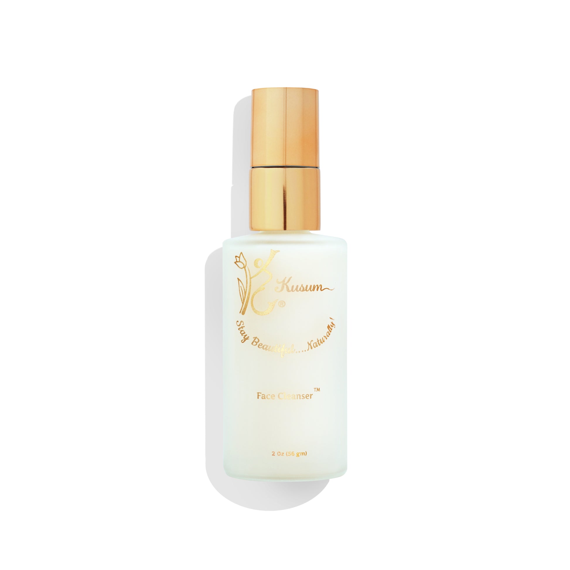 luxury natural skincare face cleanser
